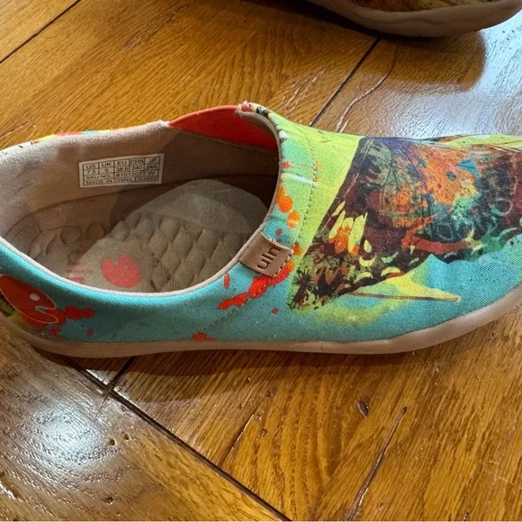 NWT UIN Mottled Butterfly Shoes Size 7.5 - Picture 5 of 5